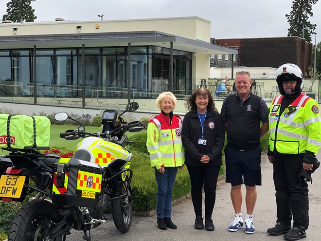 2022 GOLF CAPTAINS FUND NEW BIKE FOR DEVON FREEWHEELERS