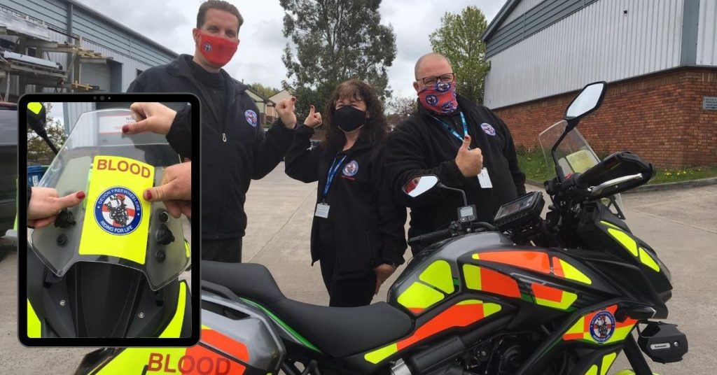 Devon Freewheelers highlights road safety in support of 2021 My Red Thumb campaign