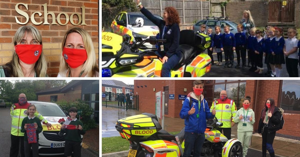 'They could be our volunteers of the future' Devon Freewheelers donates free face masks to schools in Exmouth