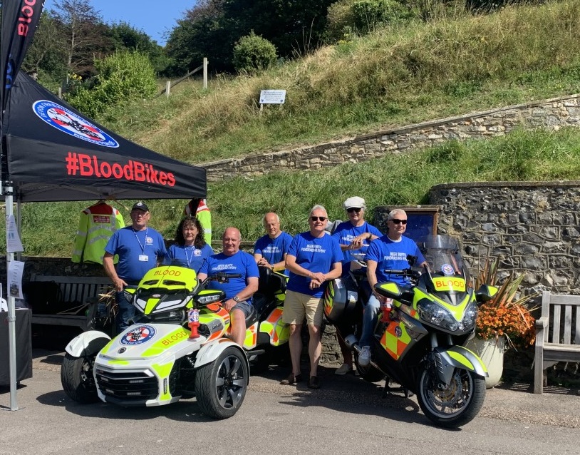 'Devon Freewheelers provides a necessary service to the local community' - Buffs at Beer name the Devon Blood Bikes as its charity of the year
